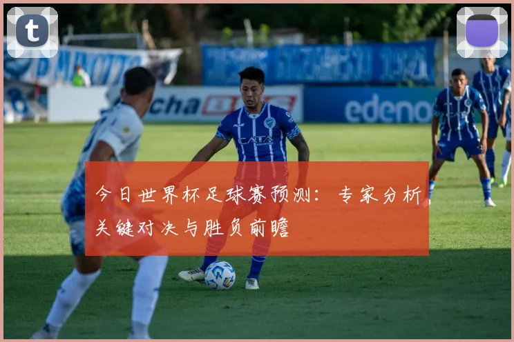 今日世界杯足球赛预测：专家分析关键对决与胜负前瞻